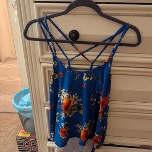 Papermoon Blue Floral Camisole
